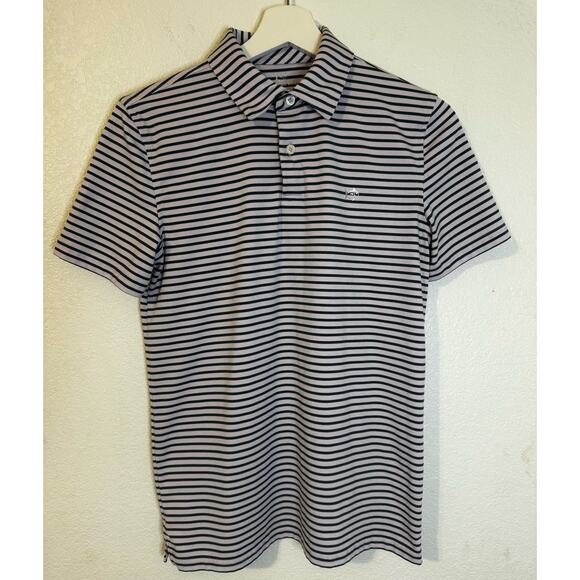 Southern Tide Boys Polo Shirt Navy Lavender Size‎ XL Polyester Spandex Blend - Picture 1 of 6